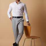 Ivory White Poplin