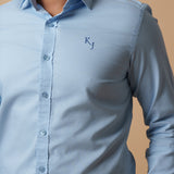 Ocean Blue Oxford