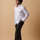 Seashell White Linen